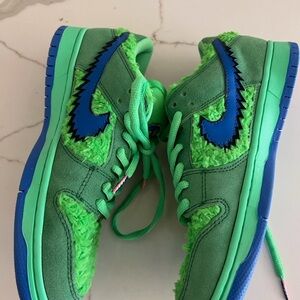 Green and Blue Sneakers